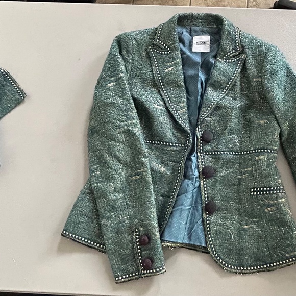 MOSCHINO SEQUIN GREEN SET - Picture 3 of 7